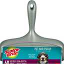 Scotch-Brite Pet Hair Pickup Extra Sticky Large Lint Roller, Designed for Removing Fur + Fluff on Couches, Clothes, Dog and Cat Beds, & More, 1 Pack, 60 Easy-Tear Adhesive Sheets Total