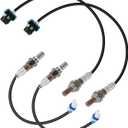 O2 Oxygen Sensor Upstream and Downstream 21549 213-4229 Compatible with for Cadillac Escalade, for Chevrolet Camaro/Silverado 1500/2500/3500/SUBURBAN 1500, for GMC Sierra 1500/2500/3500/YUKON