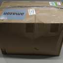 Bedfolks Waterproof Crate Pad, Plush Faux Fur Kennel Bed for Extra Large Dogs, Removable Cover, Fluffy Washable 41"x27", Solid Brown