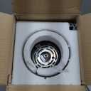 Crystal Pendant Lights for Kitchen Island - 10" Silvery Adjustable Chandelier, Dimmable E26 Hanging Fixture, Modern Lighting for Dining Bar (Chrome Silver-1Pack)