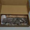 10 Pcs Kwanzaa Kinara Set  3 Red, 3 Green, 1 Black Kwanzaa Candles Holder with Bamboo Table Mat & Wooden Wine Goblet for Celebration Decoration