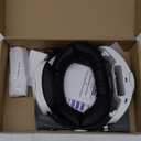 Head Strap for Quest 2/Quest 3/Quest 3S, Comfort Head Strap for Elite Strap Replacement with Adjustable Hinge, Double Knobs, Soft Cushion, Reduces Head Pressure, Enhanced Balance and Comfort (White-Without Battery)