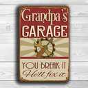 Pack of 2 Wood Plaque Sign