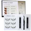 Pro Lash ProWear Starter Lash Clusters Kit - Easiest to Apply Lashes - 10-Day Cluster Eyelash Extensions - 3 Sets of False Eyelashes Plus Adhesive, Remover, Tweezers - Mega Volume No. 03 - Black