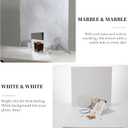 2 PCS Boards Photo Backdrop 2 Marbles Texture for Flat Lay, Food Photography Background 24x24 Inch, BEIYANG (Marble+Marble) …