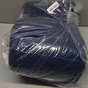 OLANLY Thick Memory Foam Bath Mat Rug 59x20, Extra Soft Absorbent Bathroom Rug, Quick Dry Bath Mats, Non-Slip, Machine Washable Carpet for Bathroom, Tub and Shower, Home Decor Accessories, Navy