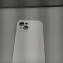 Vooii Compatible with iPhone 13 Case, Liquid Silicone Upgrade [Camera Protection] [Soft Anti-Scratch Microfiber Lining] Shockproof Phone Case for iPhone 13 6.1 inch - White