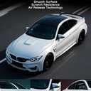 Matte White Vinyl Wrap Film for Cars, 5ft x 4.9ft Car Vinyl Wrap Roll for Car Body Protection, Scratch Resistance with Air Release Technology (Matte White)
