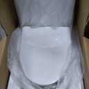 Swiss Madison SM-1T254 St. Tropez One Piece Toilet Dual Tornado Flush 0.8/1.28 GPF with Soft Closing Seat, Comfort Height (12" Rough-in, Glossy White)