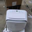 Amazon Basics 3-In-1 Portable Air Conditioner with Remote, Timer, Sleep Mode, Auto Swing, Dehumidifier, 10000 BTU (ASHRAE)/6000 BTU (SACC), Cools Bedroom Up to 450 Sqf, White