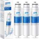 GOLDEN ICEPURE RWF1300A Water Filter Replacement for Daewoo DW2042FR-09, DW2042FB, Kenmore 469130, Aqua Crystal DW2042F-09, FRN-Y22D2V, FRN-Y22D2W,3PACK