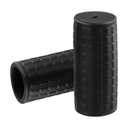 Rubber Handles for Wheelbarrow, 8-42mm Inner Diameter Wheelbarrow Handles Fit Most Wheelbarrows/Garden Cart, Non Slip & Shock Absorbing Handle Grips Replacement(122 x 40mm)