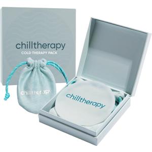 Chilltherapy Small Ripple Reusable Ice Pack for Face & Eyes, 4” Precision Cold Therapy Gel Pack, Flexible Silicone Cooling Pad for Puffy Eyes, Skincare & Targeted Relief, Compact Travel Size