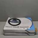 OGLAND Soft Fluffy Plush Sheepskin Car Steering Wheel Cover for Universal Auto Vehicle Women Man 14 1/2 inch-15 1/2inch Fuzzy Accessories Whole Sheepskin Black. Pack 2