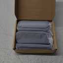 Solar Outdoor Lights for Deck 4 Pack, Upgraded RGB Solar Fence Lights with Color Changing & Warm White Mode, Waterproof LED Solar Powered Light for Yard, Wall, Stairs, Pool and Step Decor (Black)