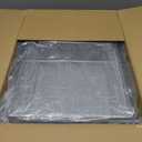 ABS Electrical Junction Box, Ventilated Design, Cable Grommets, IP65 Waterproof Enclosure, Indoor/Outdoor Use with Mounting Panel. (Clear Cover, 15.7"x11.8"x7.1")