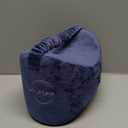 Knee Pillow for Side Sleepers - Relief from Sciatica Pain, Back/Leg Pain, Pregnancy, Hip and Joint Pain Memory Foam Leg Pillow + Free Sleep Mask and Ear Plugs (Blue)