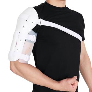 Orthomen Sarmiento Brace, Humeral Shaft Fracture Splint for Broken Upper Arm, Bicep, Lightweight Shoulder Support Brace and Breathable Long-Bone Humerus Fracture Splint for Men and Women (M)
