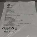 quescu Fairy Wings for Adults,Butterfly Wings for Girls,Angel Wings,Fairy Costume for Women Halloween Dress Up Party Favor (White)