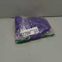 33 Inches Long Purple Braid Anime Costume Wig  High Temperature Heat Resistant Silk Fiber  Natural Looking Costume Wig for Halloween Party, Cosplay (Small Size)