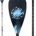 SereneLife SUP Paddle – 3 Piece Adjustable Paddle board Oar with Lightweight Shaft, Durable Blade - For Stand Up Paddleboard, Surfing, Flatwater Paddling & Racing