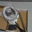 LORDEM Black Full Spectrum LED Grow Light, 72 LEDs, 4 Brightness Settings, Auto On/Off Timer, Height Adjustable, Ideal for Large Plants (1 Pack)