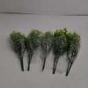 Artificial Plants, Fake Gypsophila Shrubs Plastic Pearl Bridal Bouquet Faux Baby Breath Flowers Bushes Greenery Decor for Indoor Outdoor Garden Party Wedding DIY Decoration 4 Pack