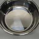 2.5 lb Weighted Dog Bowl - No Slip, No Tip - Heavy Stainless Steel Dog Bowl with Silicone Rubber Foot