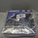 ROMECH 1500W Heavy Duty Heat Gun, Variable Temperature Control Hot Air Gun Kit with 2 Air Flow 120F~1200F and 4 Nozzles for Crafts Shrink Wrap (Blue)