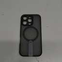 TORRAS Upgraded 360 Rotable Stand Magnetic Shockproof for iPhone 16 Pro Case with Full Camera Protection, Fit for MagSafe, 16FT Mil-Grade Shockproof Slim Phone Case for iPhone 16 Pro 6.3", Black