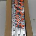 6 Pairs of 21 Inch Undermount Soft Close Drawer Slides Full Extension Concealed Drawer Rails with Mounting Screws,3D Locking Device and Brackets