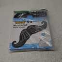 Coconut Outdoor Handlebar Mustache Pool Float – Giant 8-Foot Inflatable Raft – Durable Long Lasting Lounge Tube and Water Toy – Fun Decoration for 70s & 80’s Parties, Events – Ages 8+ Years