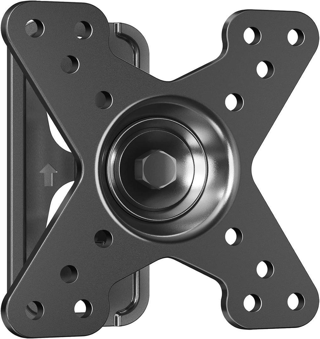 Mounting Dream Monitor Wall Mount TV Bracket for Most 10-26 inch TVs and Monitors, Small TV Mount VESA Wall Mount with Swivel Tilt Rotation, Monitor Mount up to VESA 100x100mm and 33LBS