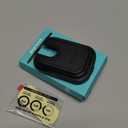 pop-tech Car Phone Mount for Socket Grip, Adjustable Strong Sticky Cell Phone Holder, Dashboard Adhesive Socket Car Mount Compatible with Thick Wallet Grip for iPhone Samsung Card Holder