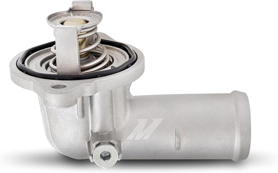 Mishimoto MMTS-WRA-12E Thermostat with Housing, Compatible with Wrangler JK 2012-2018, 194F