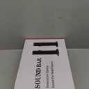 Puriom Sound Bar for Smart TV, 100W Sound Bar with Bluetooth 5.3/ARC/Opt/AUX Connect, 2-in-1 Detachable Home Soundbar, Home Theater Speaker & Bass Effect, for TV/PC/Projectors (Black)