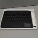 Keyboard for Microsoft Surface Pro 12 inch (2025), Bluetooth Wireless Magnetic Keyboard with Multi-Touch Trackpad, Rechargeable Battery, 7-Color Backlit, Smart Sleep/Wake (Black)