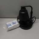 HONGZZI Candle Warmer Lamp with Timer - Adjustable Brightness & Height, 2 Free Bulbs Included | Wax Warmer Lamp for Jar Candles, Farmhouse & Home Decor Gift (Black)