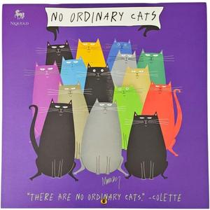 NIQUEA.D, No Ordinary Cats by Leslie Moak Murray 2026 Wall Calendar