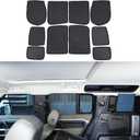 Full Window Sun Shade Cover Compatible with Land Rover Defender 90 110 130 2020-2025+, Front Rear Side Window Sunshade Screen Mesh Cover