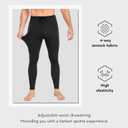GoldFin Mens Wetsuit Pants, Wet Suit 2mm Neoprene Adjustable Drawstring Shorts for Water Sports Swimming Surfing Snorkeling Kayaking Diving S