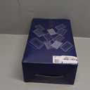 WIBIMEN Large Ice Cube Molds, Big Round Whiskey Ice Cube Trays for Freezer, Easy to Fill & Release, Whiskey Bourbon Cocktail(2.5In*8 Balls- Blue/2 Pack)