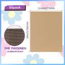 RLAVBL 50 Pack 11x14 Corrugated Cardboard Sheets, Flat Cardboard Inserts for Shipping, Mailing, Packing, DIY Crafts