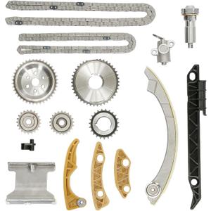 9-4201S 2.4 Timing Chain Kit, Compatible with 2003-2015 Chevy Malibu Equinox GMC Terrain Pontiac Buick Saturn SAAB, Replaces# 9-4201S, 9-4201SX, 9-4202S, for 2.4L 2.2L 2.0L Engine