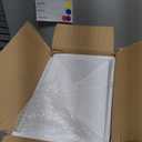 6PCS Buffet Risers, Food Risers for Buffet Table, Display Stand Shelf for Party Catering Dessert Collectibles, White Acrylic Cube Boxes Nesting Risers with Hollow Bottoms (Size 10" 9" 8" 7" 6" 5")