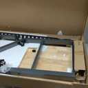 48 "Adjustable Wheels Workbench, Heavy Duty 2000 LBS Load Capacity Hardwood Workbench Suitable for Workshop, Office, Garage, Home (Metal WheelsNo Power Outlets 48"x24")