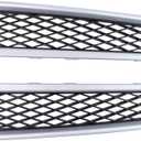 2Pcs Front Driver and Passenger Side Bumper Lower Grille and Trim for Acura