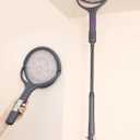 Electric Fly Swatter with Extendable Handle & Rotating Head, 3000V Rechargeable Bug Zapper Racket, 1200mAh Long Lasting, Reach Every Corner, Indoor Outdoor Mosquito Swatter