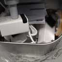 Cat Water Fountain with 8 Filters + 5 Sponges,Small Pet Waterer Dispenser Fountains for Drinking Cats Indoor Metal Automatic Waterer Bowl 24/7 Running Auto Kitty Watering Supplies Quiet Pump