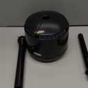 MR.SIGA Toilet Plunger with Holder, Heavy Duty Toilet Plunger and Holder Combo for Bathroom Cleaning, Black